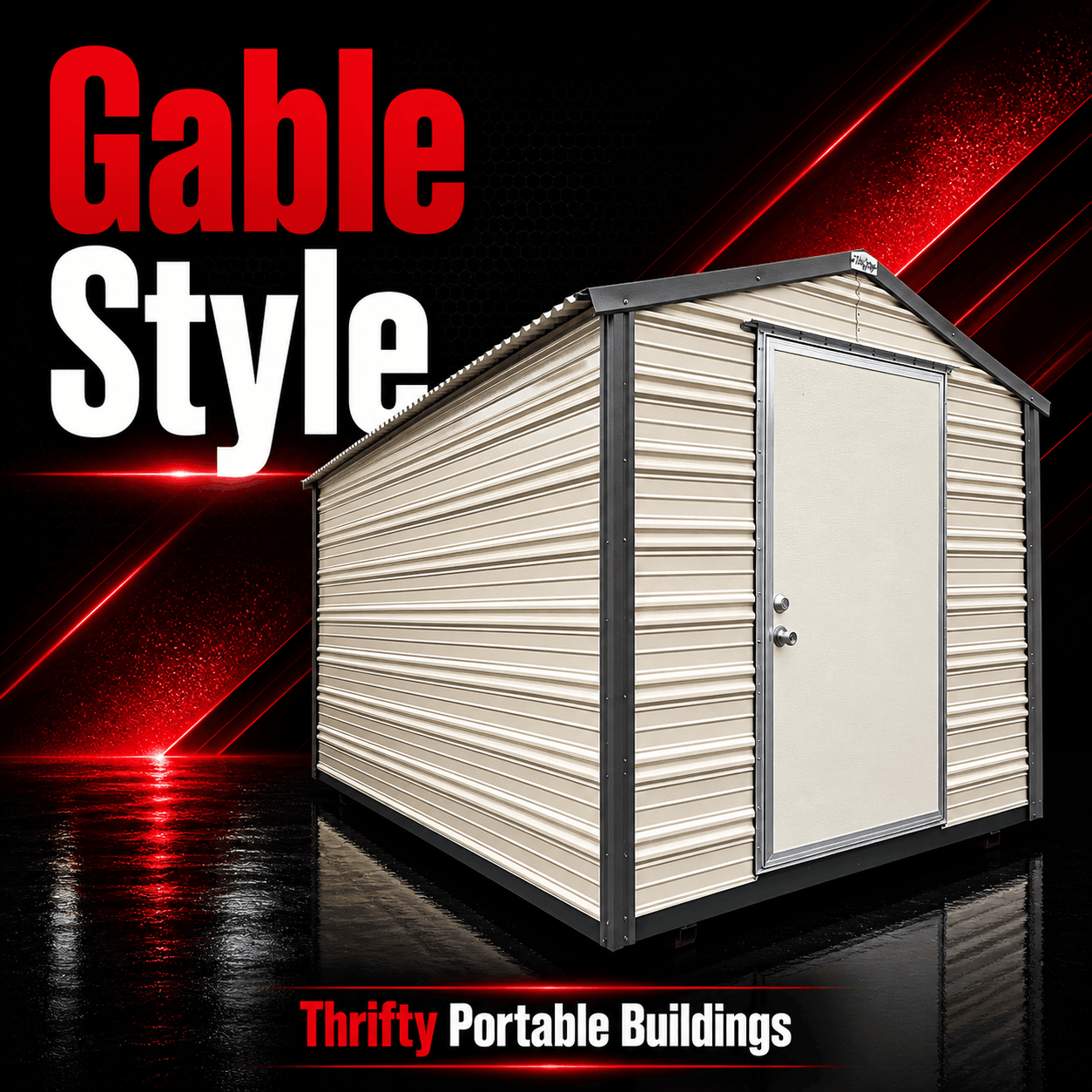Aluminum Gable Style Shed