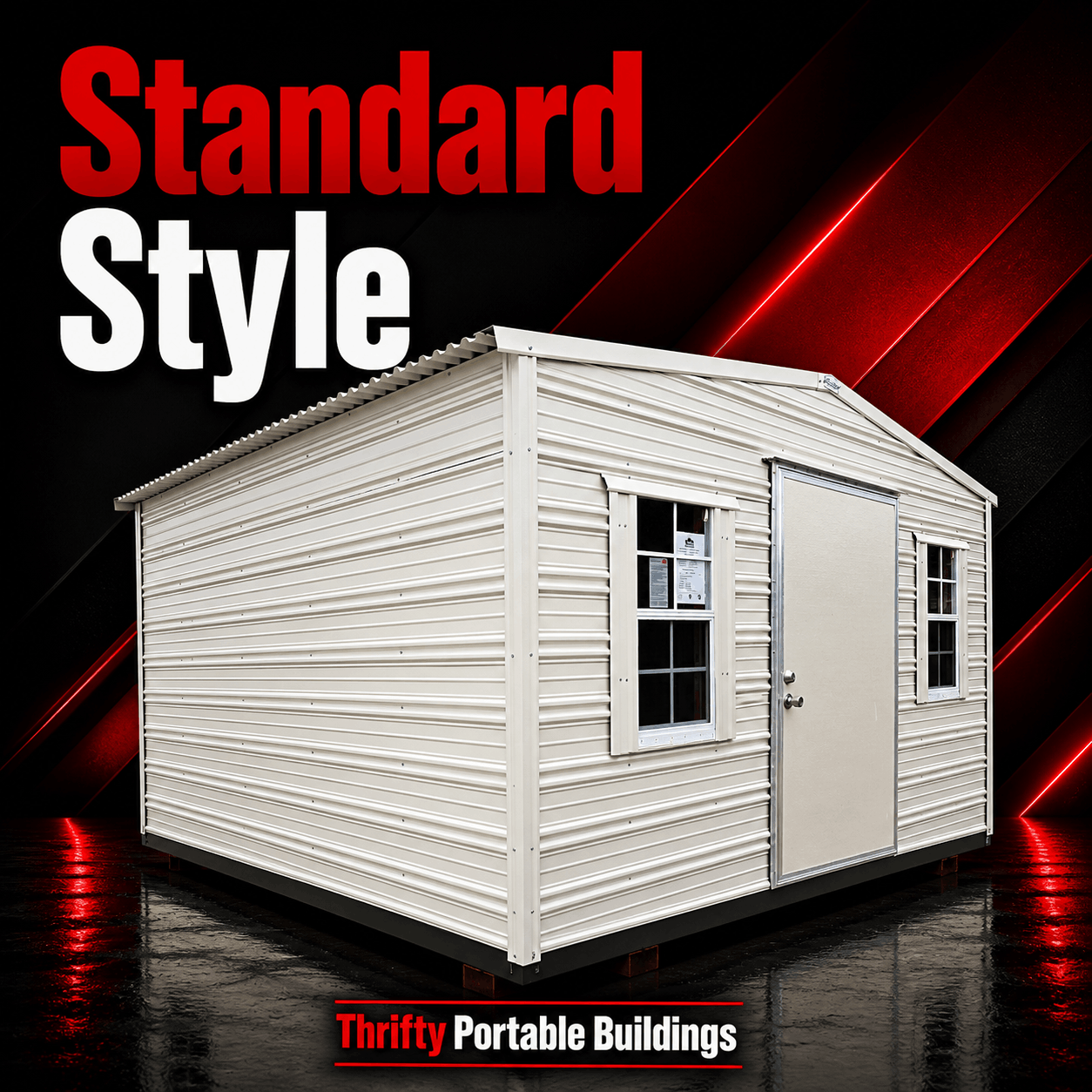 Aluminum Standard Style Shed